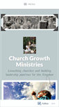 Mobile Screenshot of churchgrowthministries.org